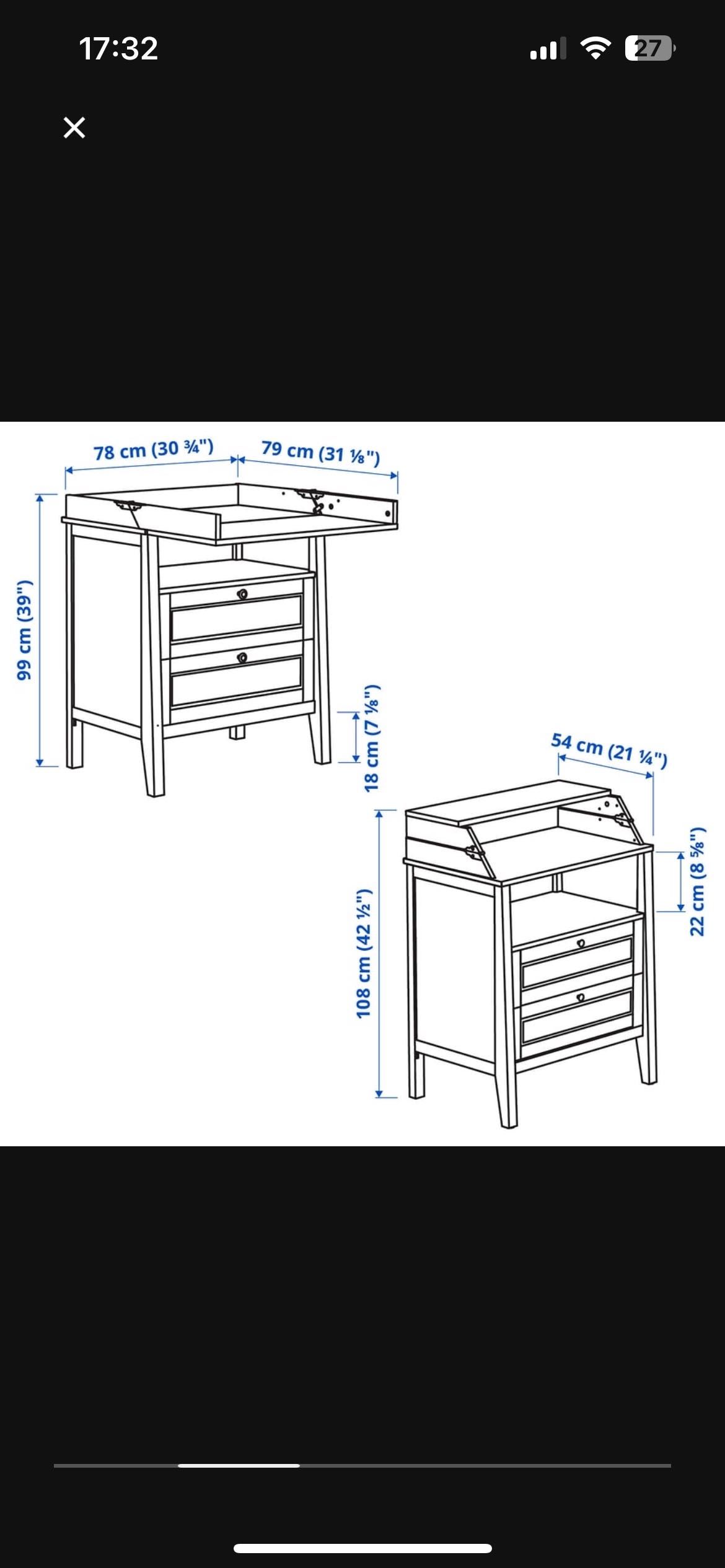 Komoda z przewijakiem IKEA