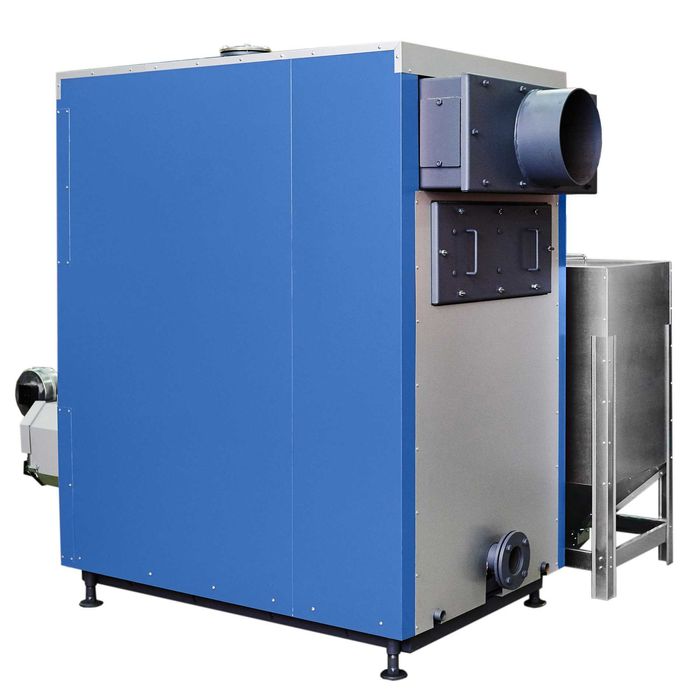 Kocioł z podajnikiem na PELLET 150kW 1500m2 5 klasa Ecodesign