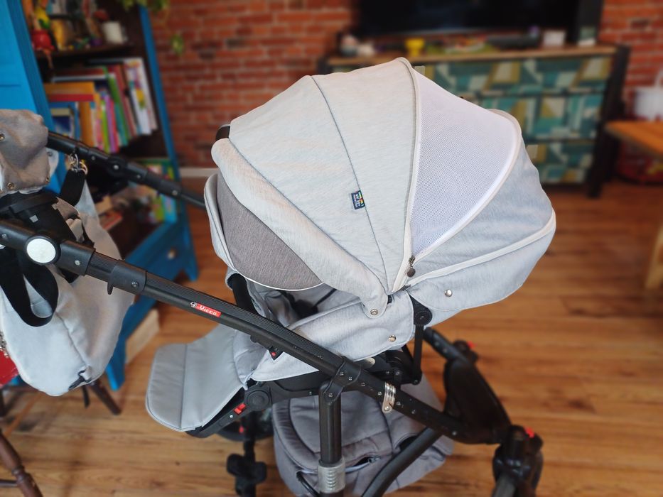 Wózek dziecięcy 2w1 + gratis