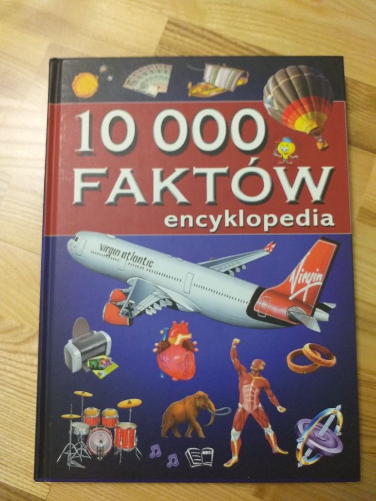 Książka 10000 faktów encyklopedia dla dzieci młodzieży prezent