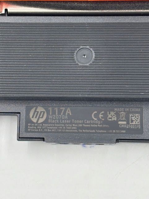 toner hp 117a w2070a czarny wydajność 1000 stron do drukarek hp