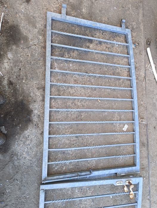 Brama stalowa ocynkowana