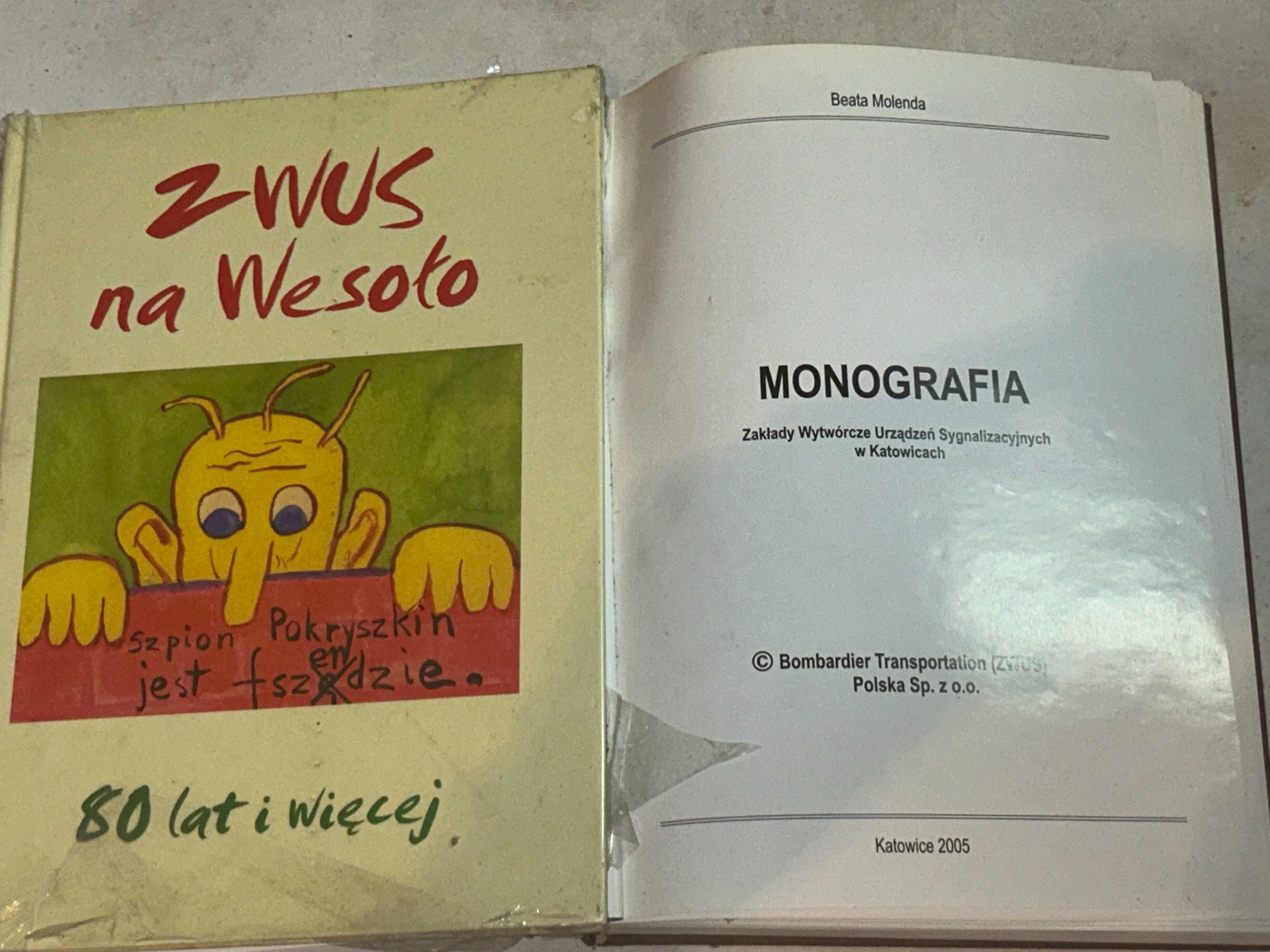 Monografia ZWUS i Na wesoło - 2 sztuki