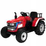 Wyprzedaż Ogromny traktor na akumulator 2*45W, pilot, pasy 135cm