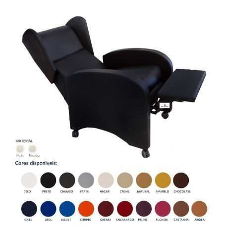 Cadeirao Relax Geriatrico Manual /Eletrico/ Eletrico c/Elevacao Novo