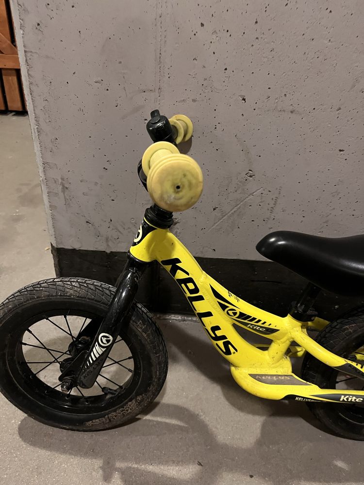 Rowerek biegowy KELLYS Kite 12 Race gratis zolty kask!