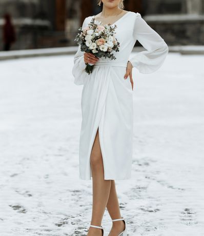 Біла сукня для розпису