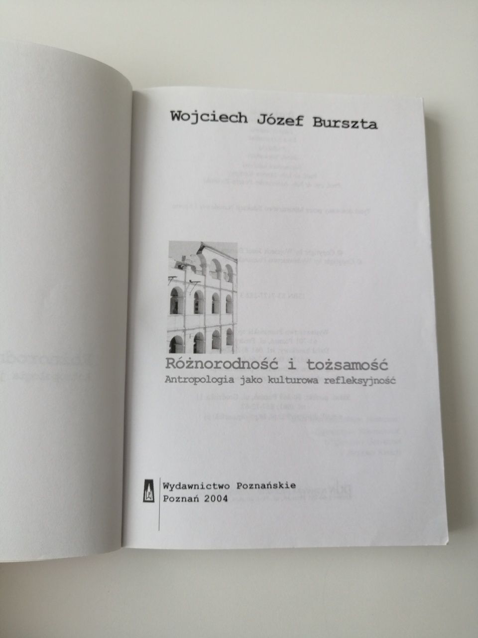 Książka "Różnorodność i tożsamość" W. Burszta