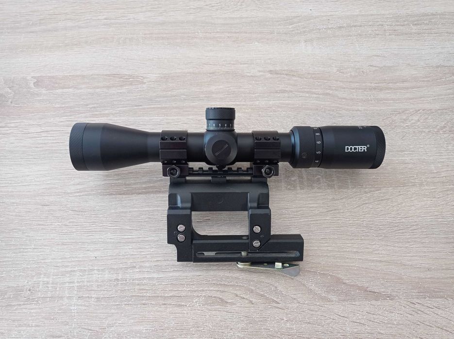 Luneta 2-12x40 z bocznym montażem do AK Saiga