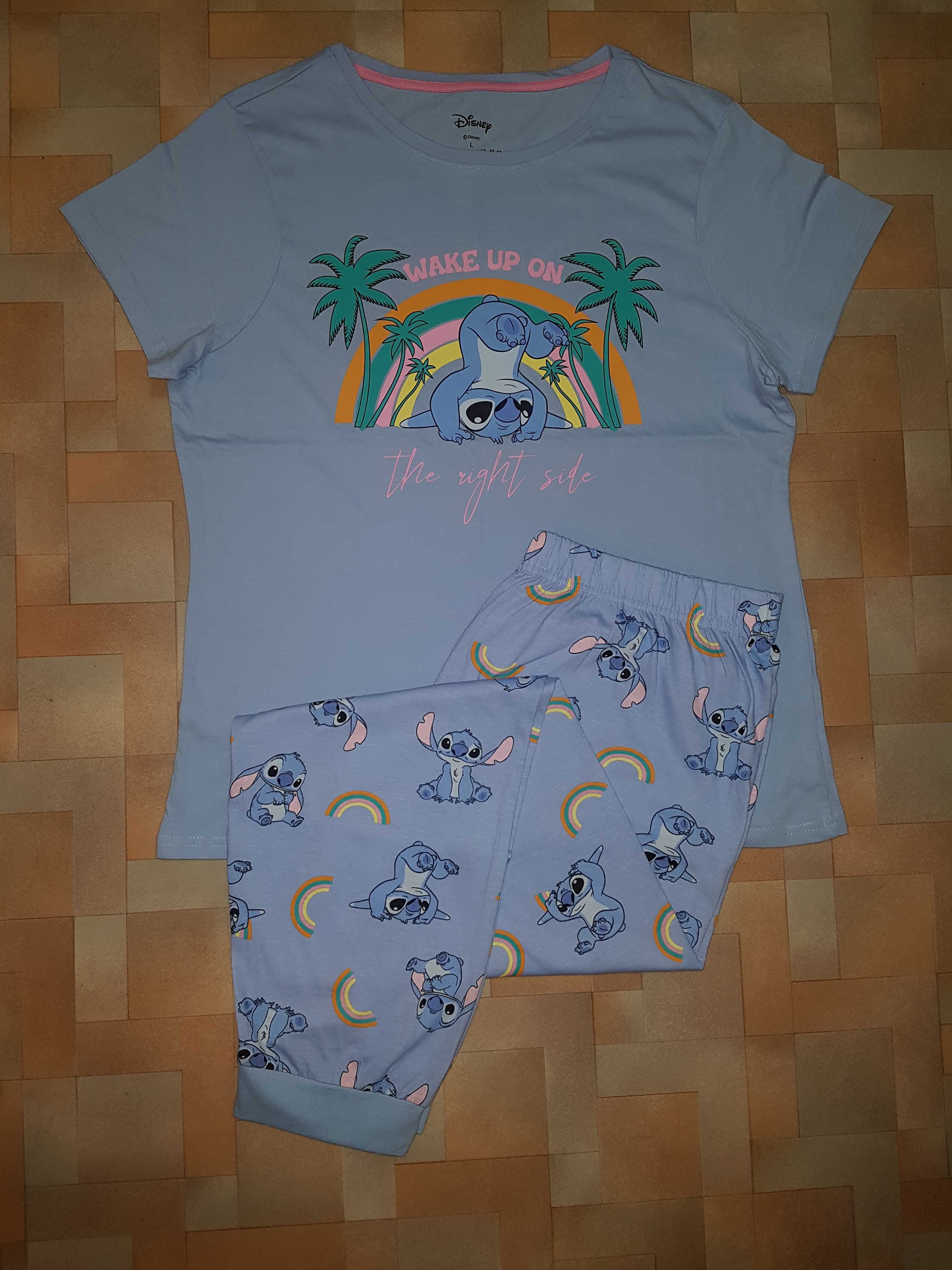 Яркая красивая пижама, комплект хлопок Стич, Stitch Disney L р-р