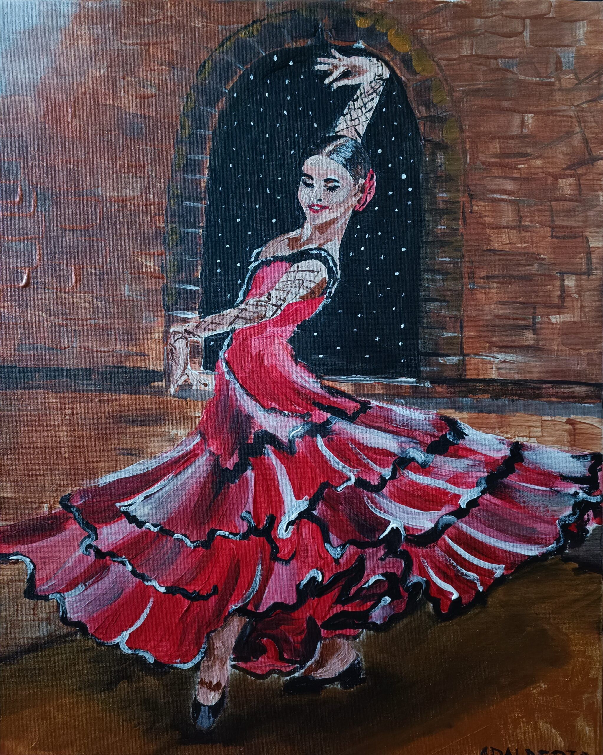 Tancerka Flamenco Hiszpania