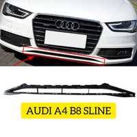 Центральна нижня решітка sline audi a4 b8 Ауди А4 б8 решетка