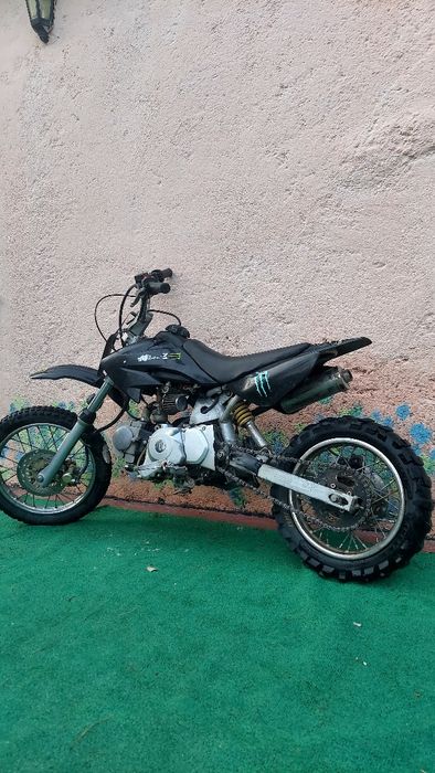 pit bike 125cc preta em ótimo estado