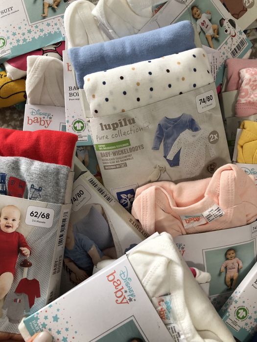 Боді боди бодік бодіки Lupilu розміри 50/56, 62/68, 74/80, 86/92