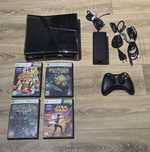Xbox 360 Model S + 4 Gry i Pad oraz Dysk 250 GB