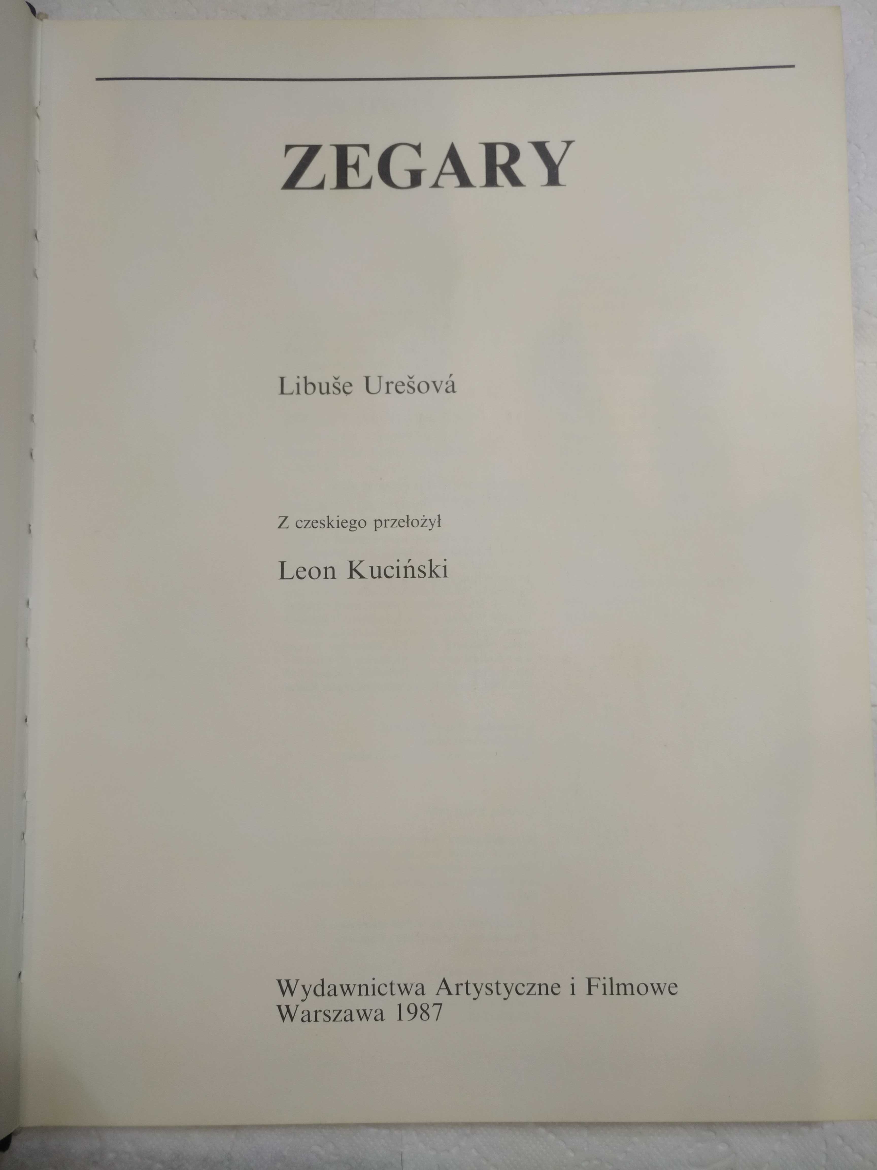 Album Zegary Libuse Uresova