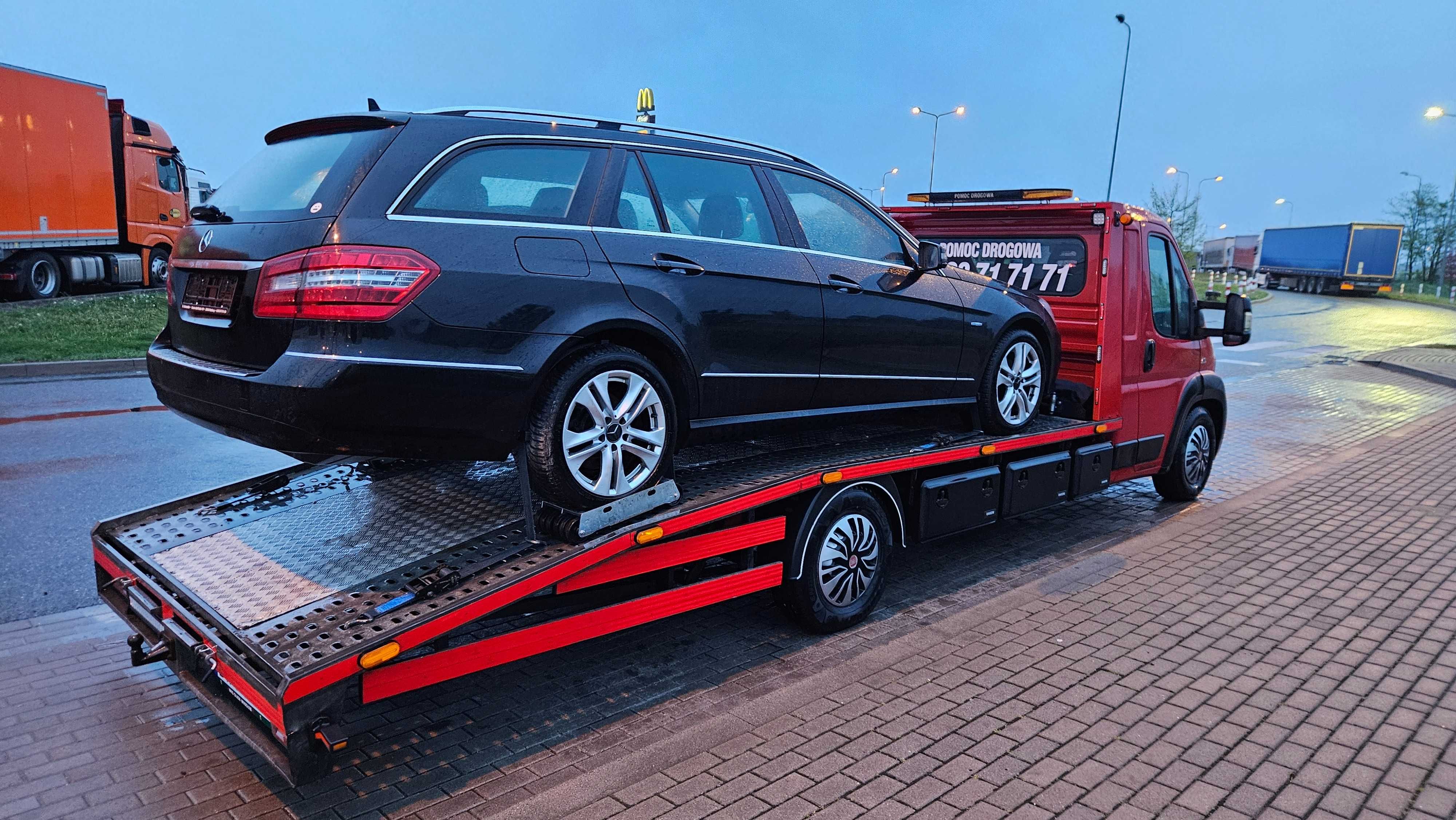 Najtańsza Pomoc Drogowa 24h Laweta Transport Aut Wrocław PL EU Tanio