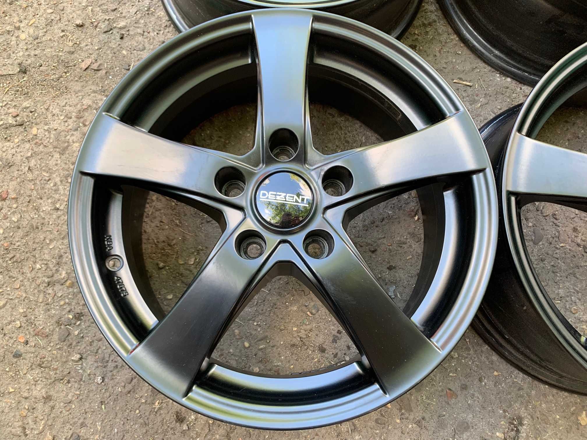 4x felgi DEZENT RE dark 16x6,5 roz. 5x114,3 ET 48 CEE'D DUSTER SX4 i30
