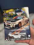 Hot Wheels Premium Nissan Skyline GT-R R34 LBWK Super Silhouette LB-ER