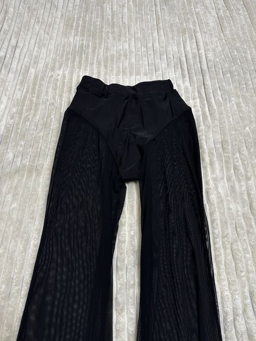 Craze штани в сітку кльош для танців hight heels прозорі з шортиками