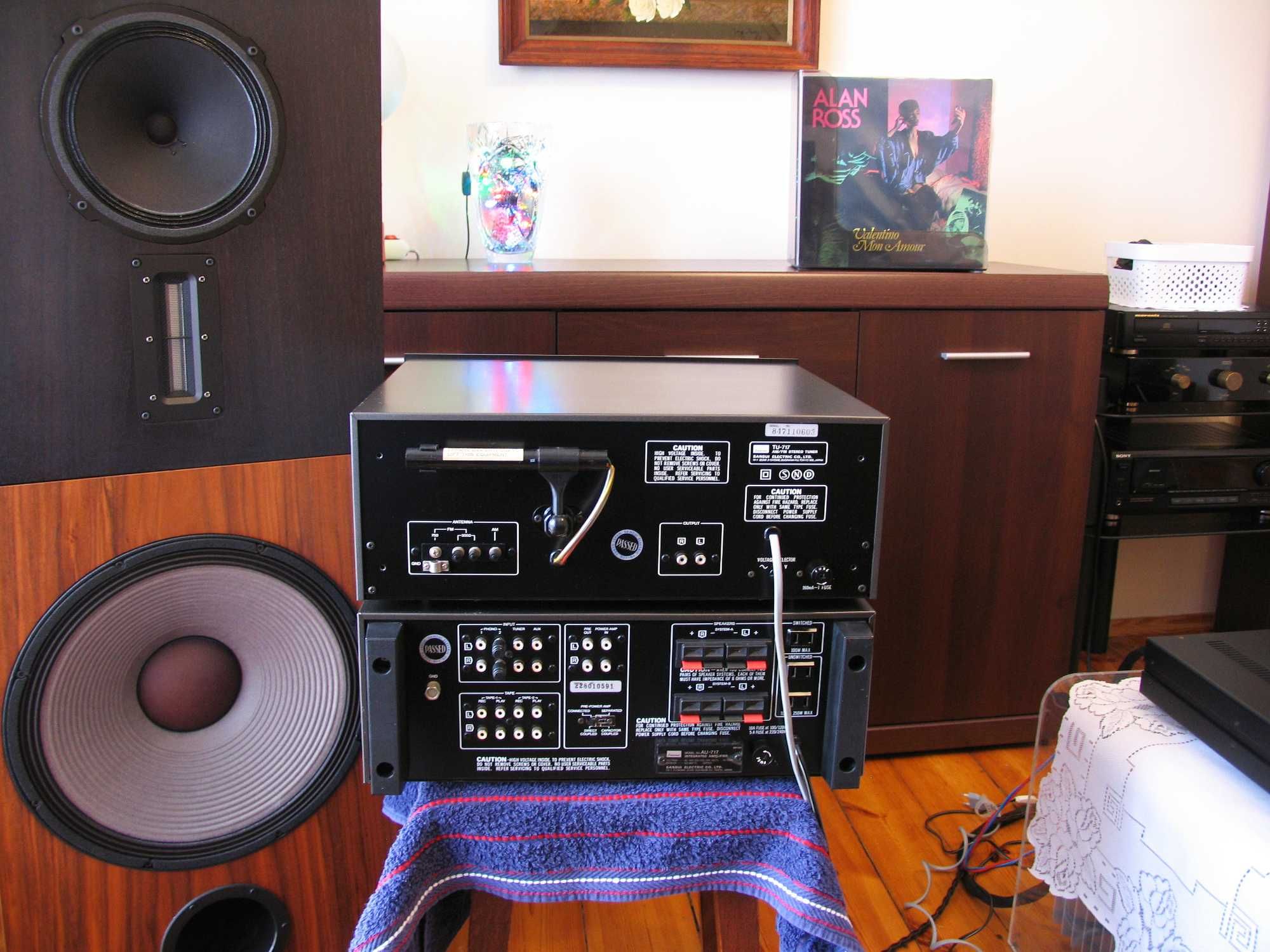 Sansui AU-717 + TU-717 / Zestaw + Przegląd + Recap TOP  '' Vintage ''