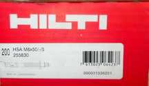 HSA M6X50 kotwa klinowa HILTI