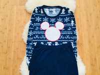 Disney Флисовая пижама Мики Маус M-L. зимний Домашний комплект.