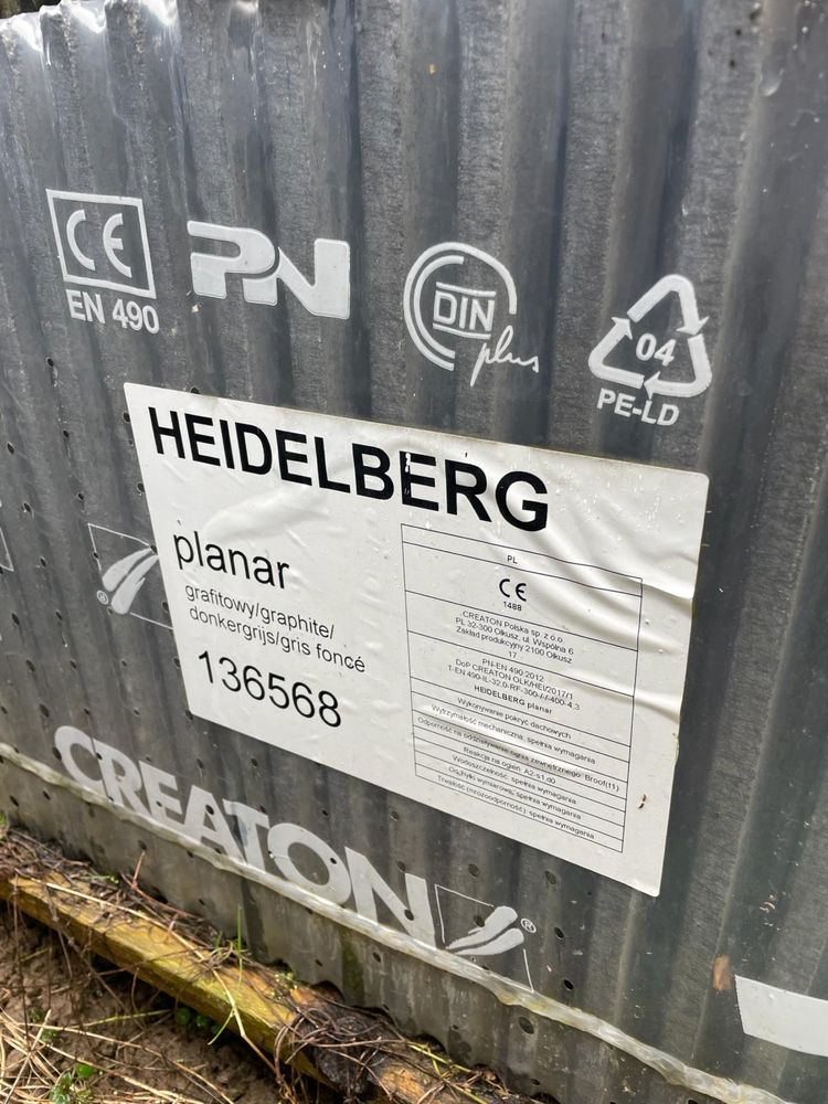 Продам піщано-цементну черепицю Creaton Heidelberg Planar графіт