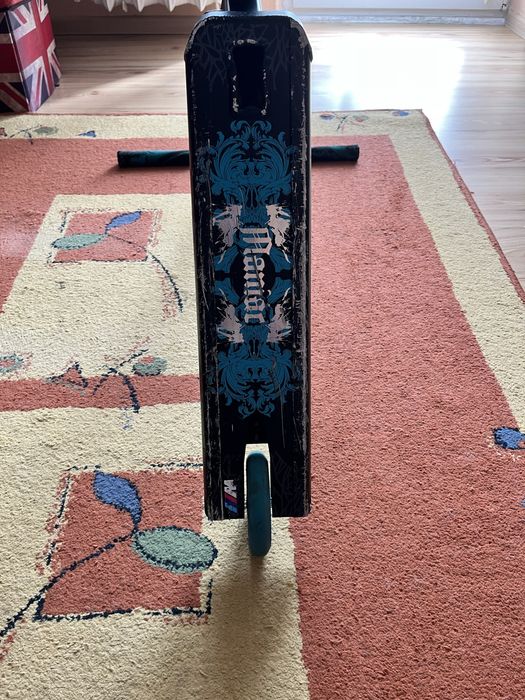 Chulajnoga wyczynowa Movino Maniac (Niebieska)