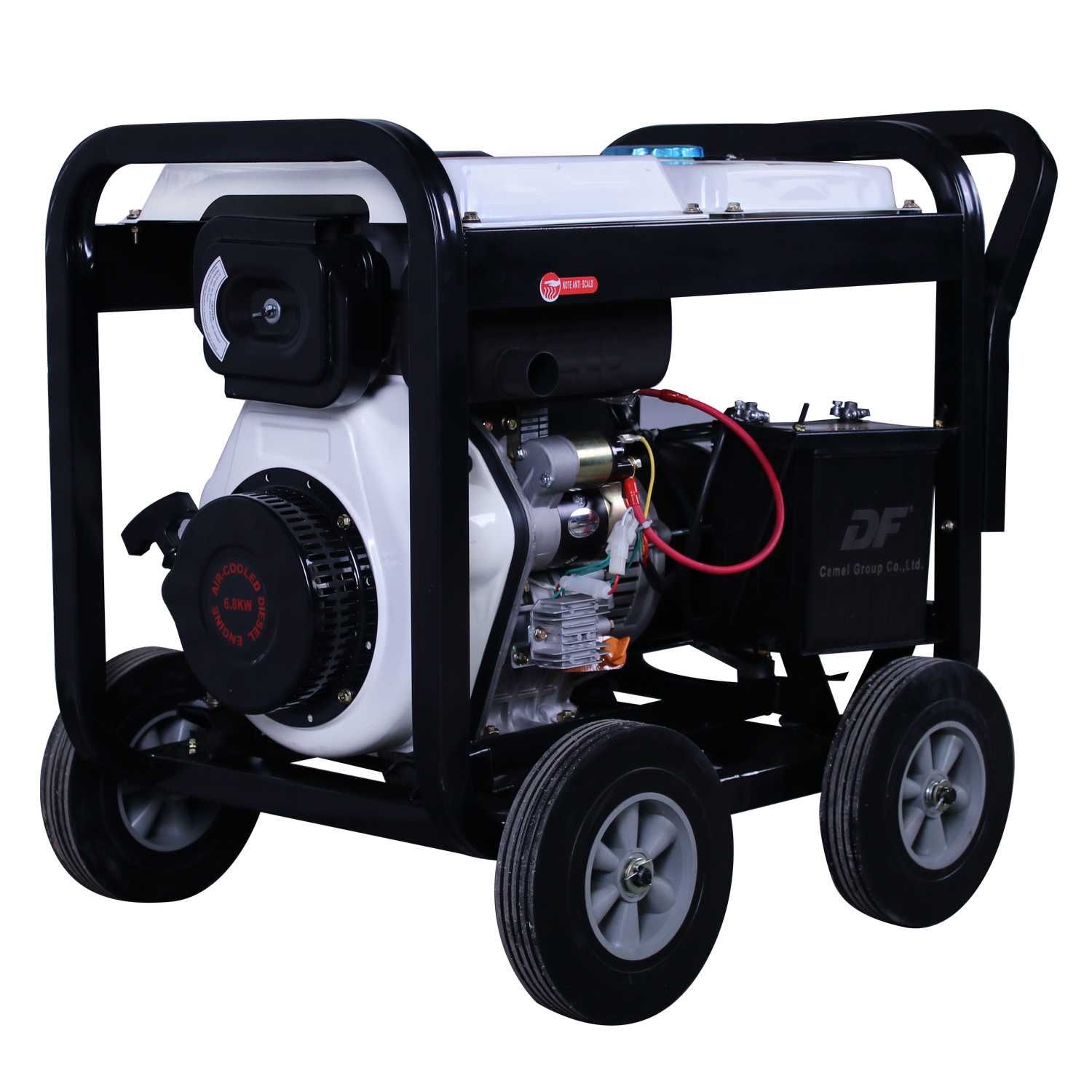 Генератор дизельний Gucbir GJD7000H, 1 фаза, 7000  kVA, електрозапуск