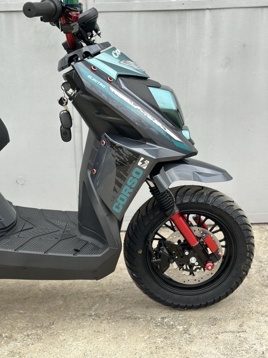 Електричний скутер Corso Huricane 2500W ‼️літій-залізо-фосфатний акб‼️