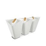 Conj.3 Caixas p/Alimentos, FORMINIMAL da Black + Blum - Novo