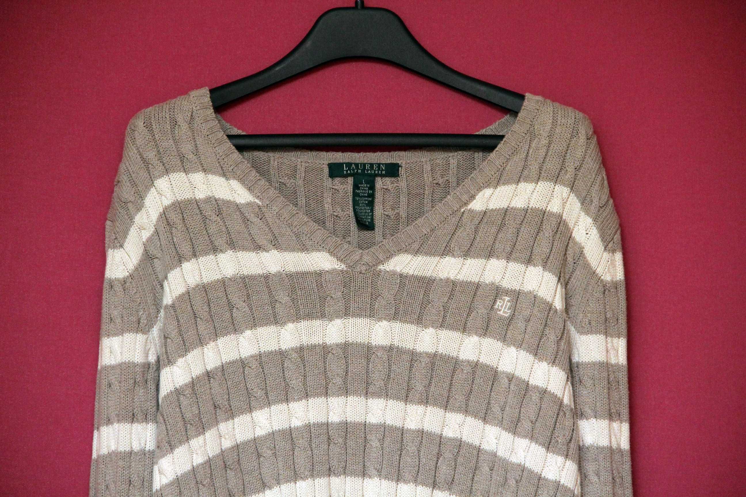 Polo Ralph Lauren L wmns свитер из хлопка и полиестера