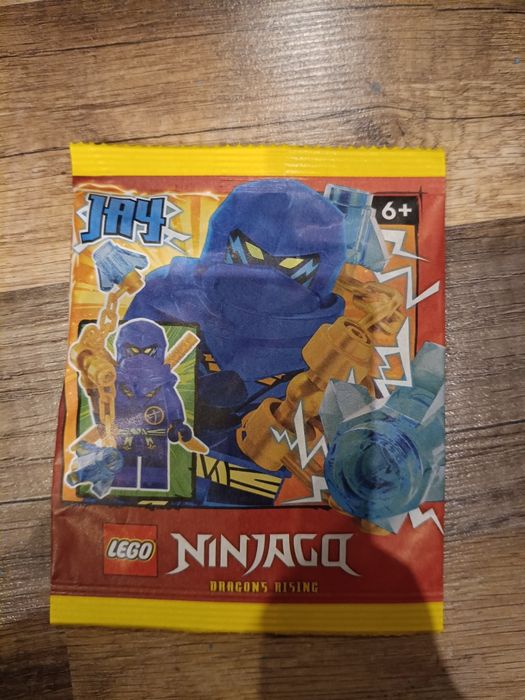 Figurka Jay Lego Ninjago + Magazyn