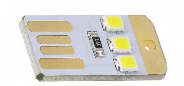 USB LED mini светильник 3 диода