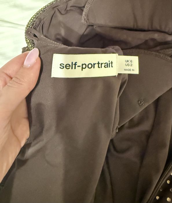 Сукня Self Portrait декорована камінням  XS