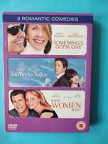 3 dvd  znakomite komedie romantyczne stan idealny   j.angielski