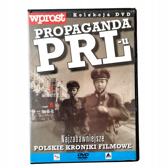 Propaganda PRL-u Płyta 7 oraz 8 DVD Film DVD Wprost Kolekcja DVD.