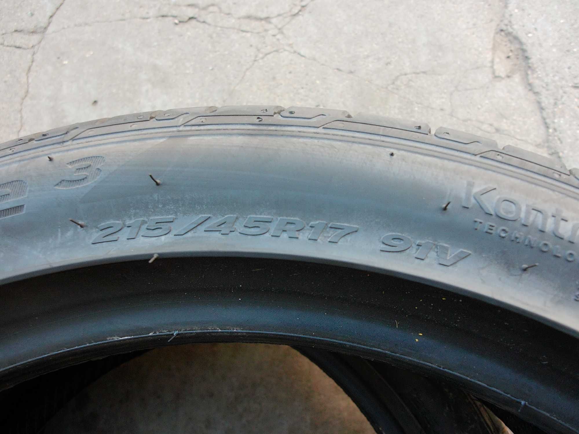 Hankook Ventus Prime 3 215/45/17 91V Nowe demo z 2023r