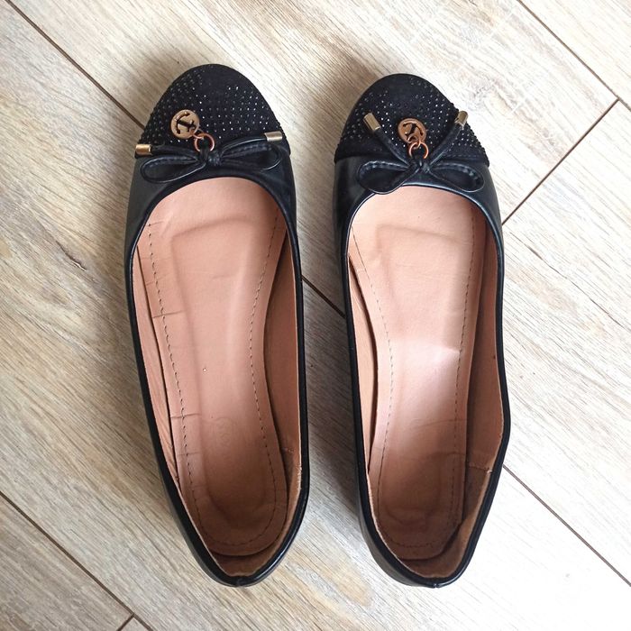Czarne baleriny, rozm. 39;