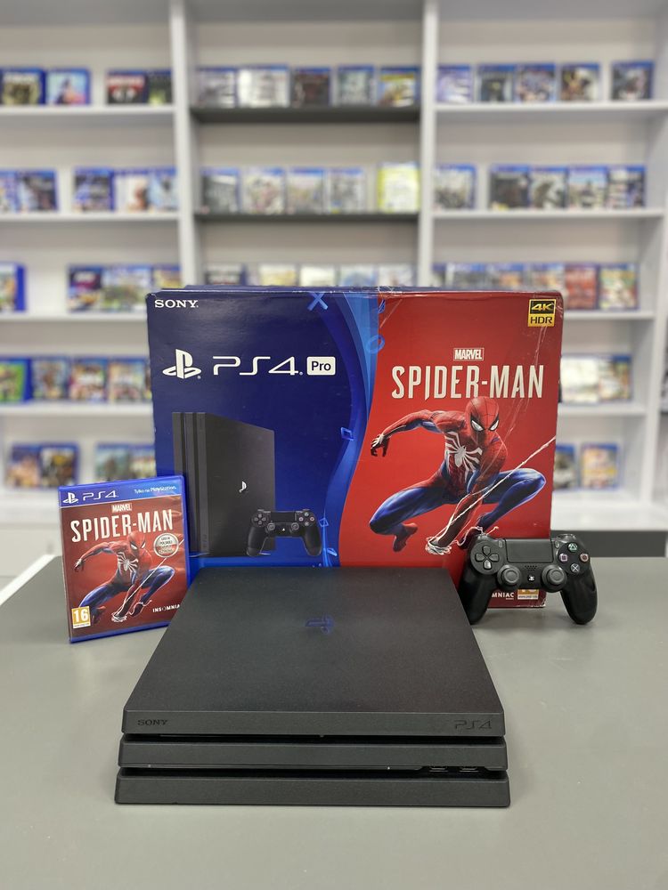 PlayStation 4 Pro + Spider-Man ІДЕАЛ ~ Гарантія!