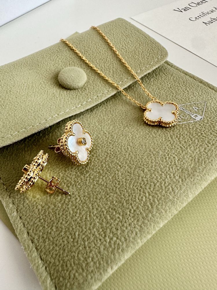 Zestaw biżuterii w stylu Van Cleef & Arpels