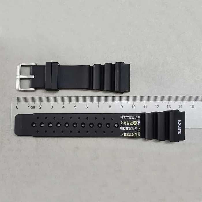 Pasek gumowy 22mmm silikonowy do zegarka Seiko Citizen Orient Certina