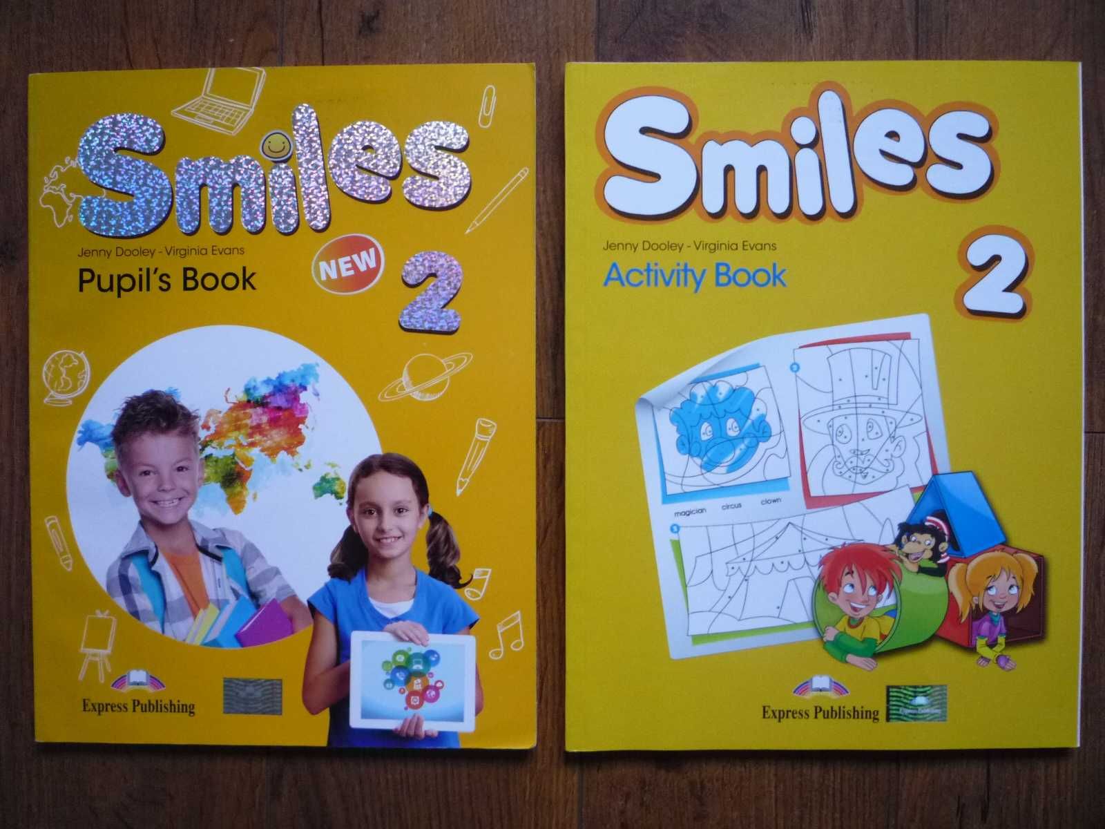 New Smiles 2 Pupil's Book + Activity Book Podręcznik Ćwiczenia Klasa 2