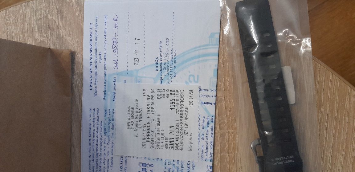 Zegarek casio gw9500 1 mudman .