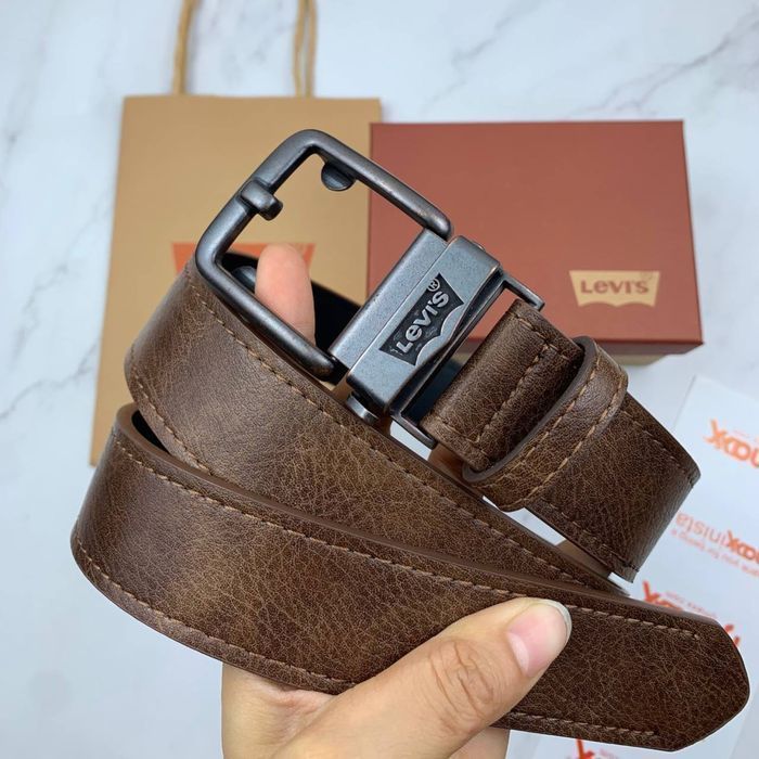 Мужской ремень levise з пояжкой автомат чоловічий ремінь левіс