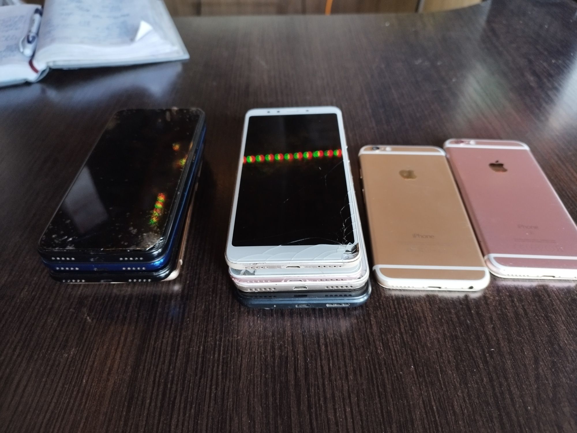 Мега лот телефонів Xiaomi та iPhone 6,6s ціна за все що на фото(опис)