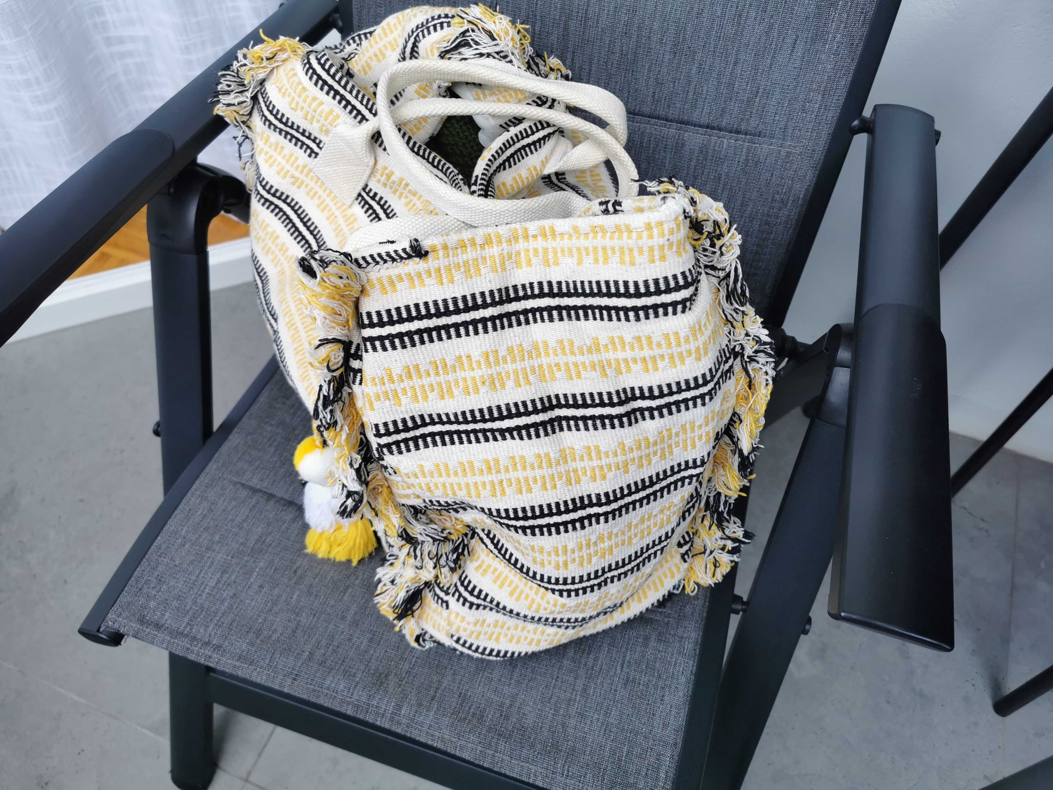 Torba worek Promod lekka efektowana
