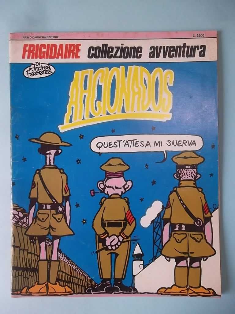FRIGIDAIRE - Revista BD alternativa italiana, anos 80 Lote 9 edições