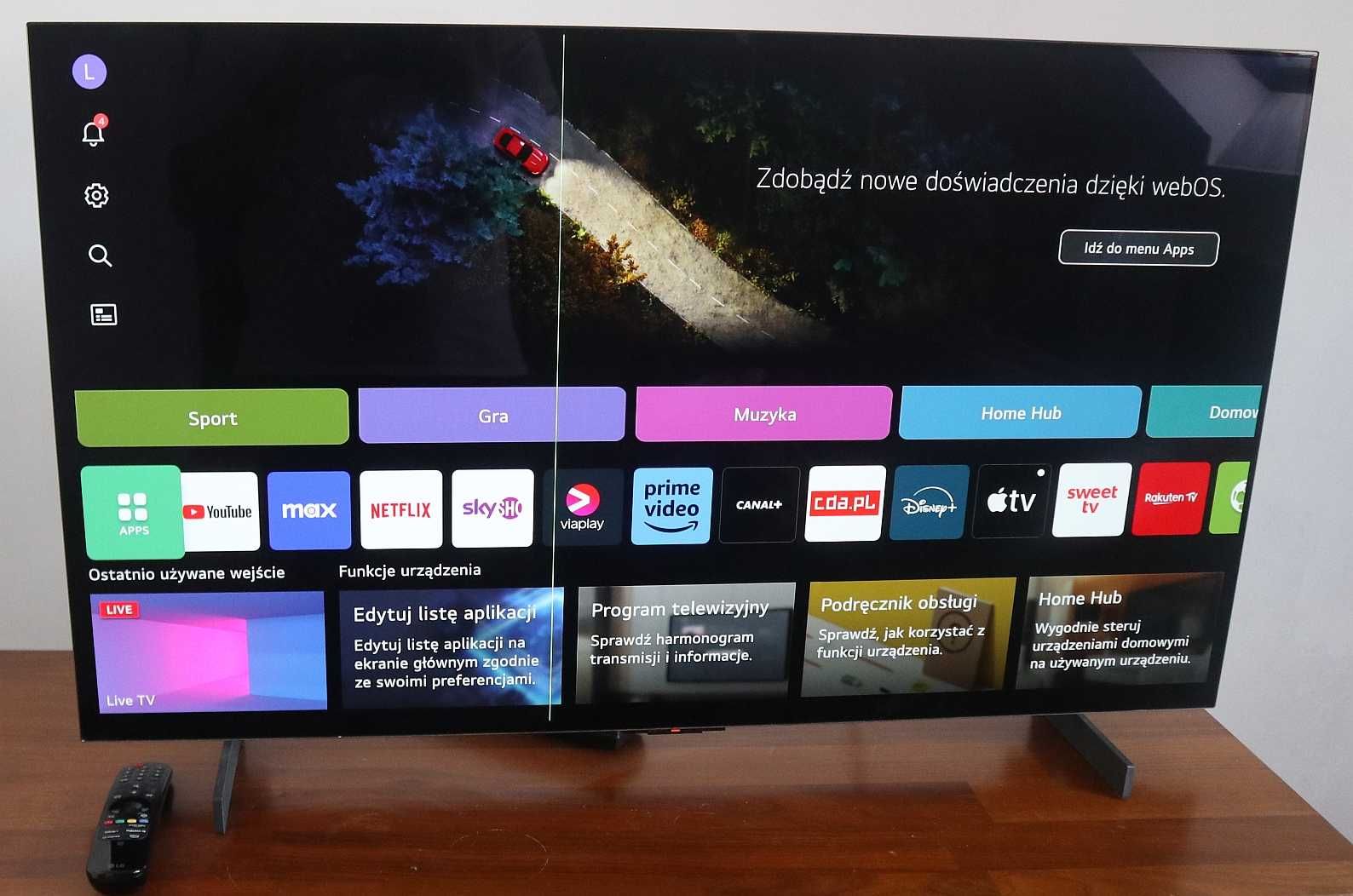 TV LG OLED42C24LA 42" OLED 4K 120Hz